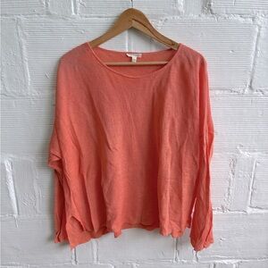 Eileen Fisher Linen knit Top